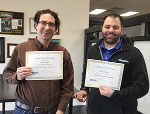 MartinCSI employees receive Omron vision training